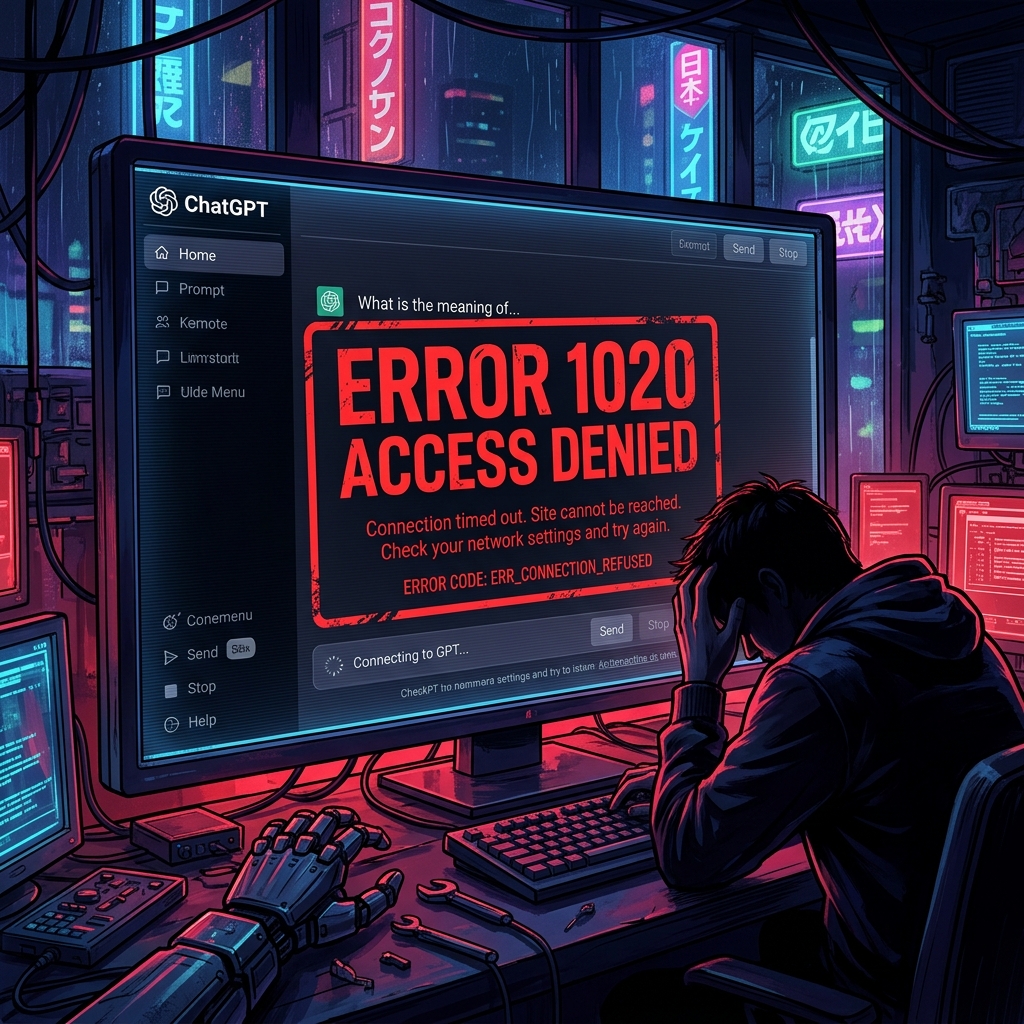 【2026年7月】ChatGPT报错 Access Denied (1020/403) 最新封号风波与节点自救指南