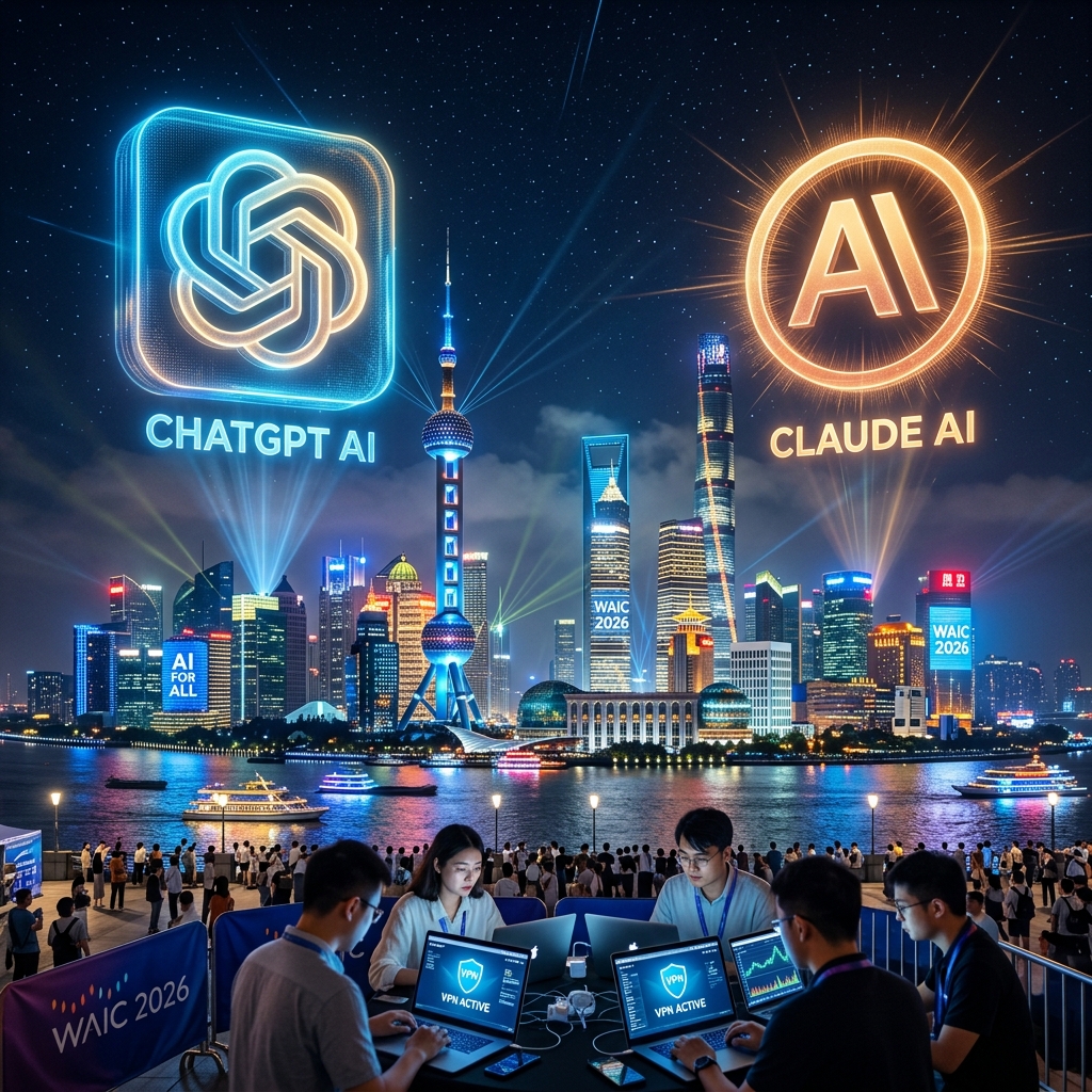 WAIC 2026来了！想用ChatGPT/Claude参加全球AI浪潮？先看这篇避坑指南
