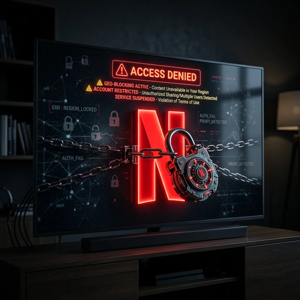 Netflix 2026 Q3 全面严打跨区账号：你的低价车还安全吗？