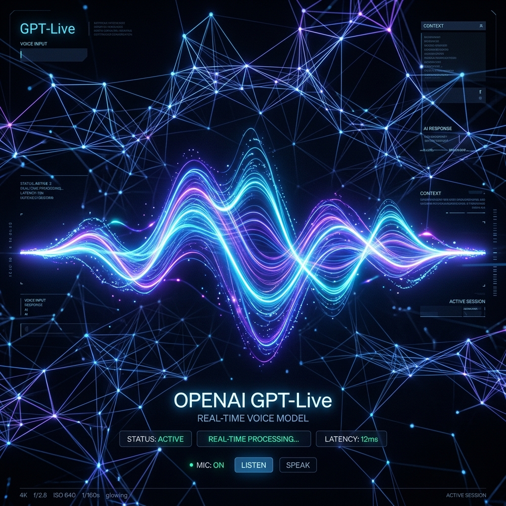 OpenAI GPT-Live 实时语音模型发布